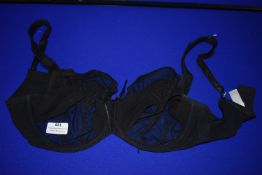 *Maison Le Jaby of Paris Black Underwire Bra Size: 34F RRP £