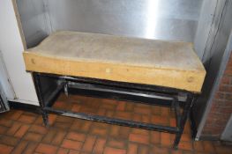 *Butcher’s Block on Stand ~140x60cm Turned