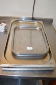 *Ten Stainless Steel Trays