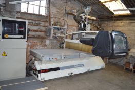 SCM Record 121 CNC Machine with Blower, Base Control Unit, ~3x3m