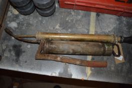 Grease Gun, and an Insect Repellent Pump