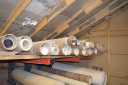 Contents of Shelf to Include Various Lengths of Vinyl