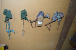 Four Tensioner Brackets