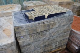 Pallet of Dark Blue Glazed Bricks
