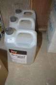 3x 5L of Deionised Water