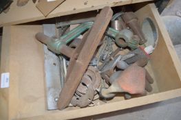Box of Assorted Machine Tools