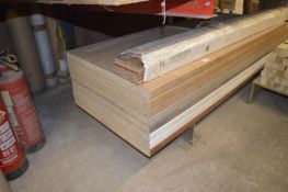 Contents of Shelf to Include Eight Assorted Worktops, and Assorted Flooring