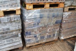 Pallet of Dark Blue Glazed Bricks