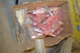 Box of Various Handles, Hinges, etc.