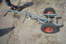 Barrel Barrow with Adjustable Wheels