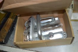 Various Door Handles in Brass, and Aluminium Effect