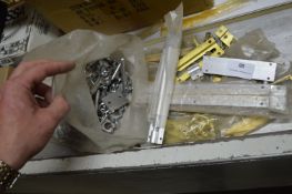 Brass Effect Chain Locks