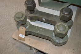 Pair of Link Shackles with Bolts ~10”