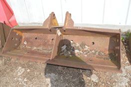 Two Digger Buckets: 11” 90mm Gap and 5ft 7” Gap (AF)