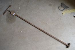 Mains Stop Tap T-Bar