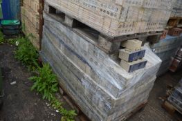 Pallet of Dark Blue Glazed Bricks