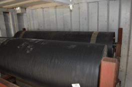Two Rolls of Black Vinyl
