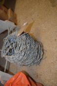 Part Roll of Barbed Wire