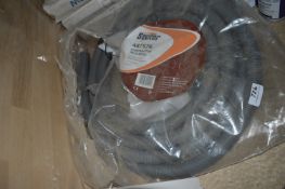 10m of Grey 25mm Pipe and Fixings