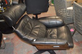 *Retro Style Leather Adjustable Headrest and Foots