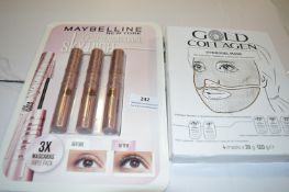 *Gold Colour Gen Hydro Gel Mask, and a Sky High Ma