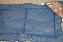 *Blue Reversible Down Alternative Duvet Dog Bed