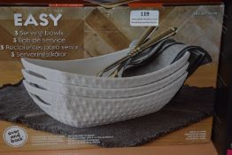 *Easy Three Serving Bowl Set