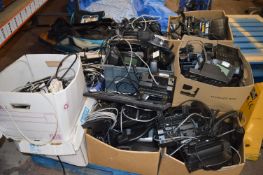 *Pallet Containing a Quantity of Telephones and Cables