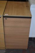 *Standalone Three Drawer Unit in Light Oak Finish