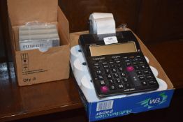 *Casio Adding Machine with Rolls