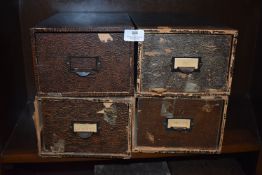 *Four Kardex Cabinets