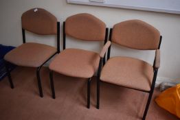 *Three Upholstered Chairs