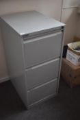 *Bisley Three Drawer Foolscap Filing Cabinet in Grey