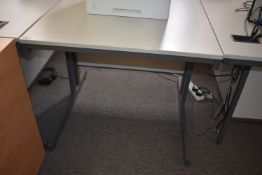 *Side Table in Two Tone Grey Finish