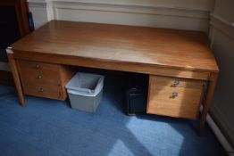 *Contemporary Style Rosewood Desk on Tapered Legs