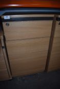 *Standalone Three Drawer Unit in Light Oak Finish