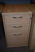 Standalone Drawer Unit in Limed Oak Finish