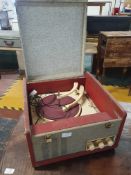 * Boxed record player