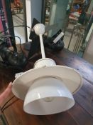 * Indstrial pendant light fitting