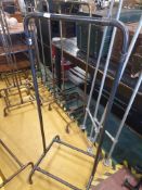 * tubular clothing rail