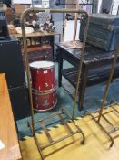 * tubular clothing rail - with bottom rail for putting shelf on