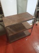 * heavy industrial shelf unit - 800w x 400d x 750h