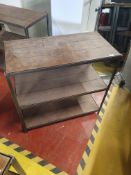 * heavy industrial shelf unit - 800w x 400d x 750h