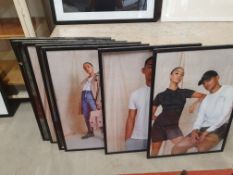* 7 x framed prints