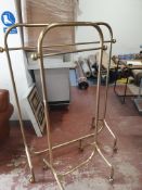 * 2 x tubular hanging raails (smaller one has slight damage to frame)