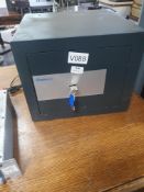 * Chubb safe with 2 keys