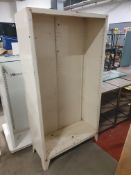 * Vintage metal cabinet - comes with shelf clips, requires glass shelves. 900w x 370d x 1700h