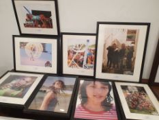 * 8 x framed prints approx 350w x 450d