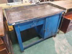 * Metal, metal workers table - 1290w x 680d x 930h