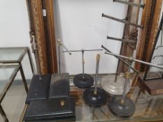 * selection of display stands